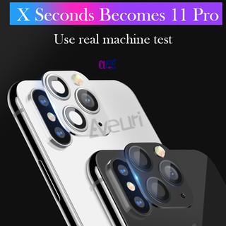 MIẾNG DÁN GIẢ CAMERA IPHONE 11 PRO MAX CHO IPHONE X - XS - XS MAX