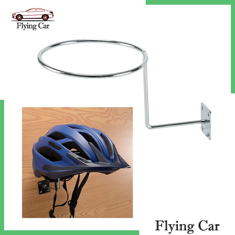 Giá Đỡ [Lzdjfmy2] Móc Treo Mũ Bảo Hiểm Gắn Tường Mạ Chrome Cho Xe Máy ATV