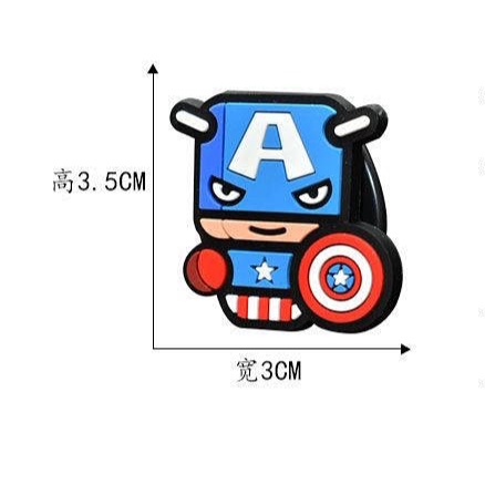 Móc treo đồ dán dính trang trí nội thất xe hơi hình hoạt hình League of Legends sáng tạo oNfT