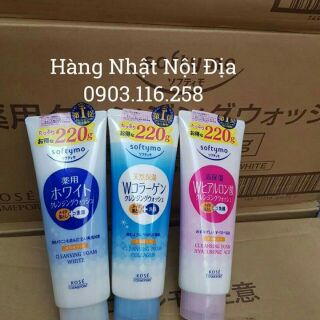 Sữa rửa mặt softymo kose nhật bản