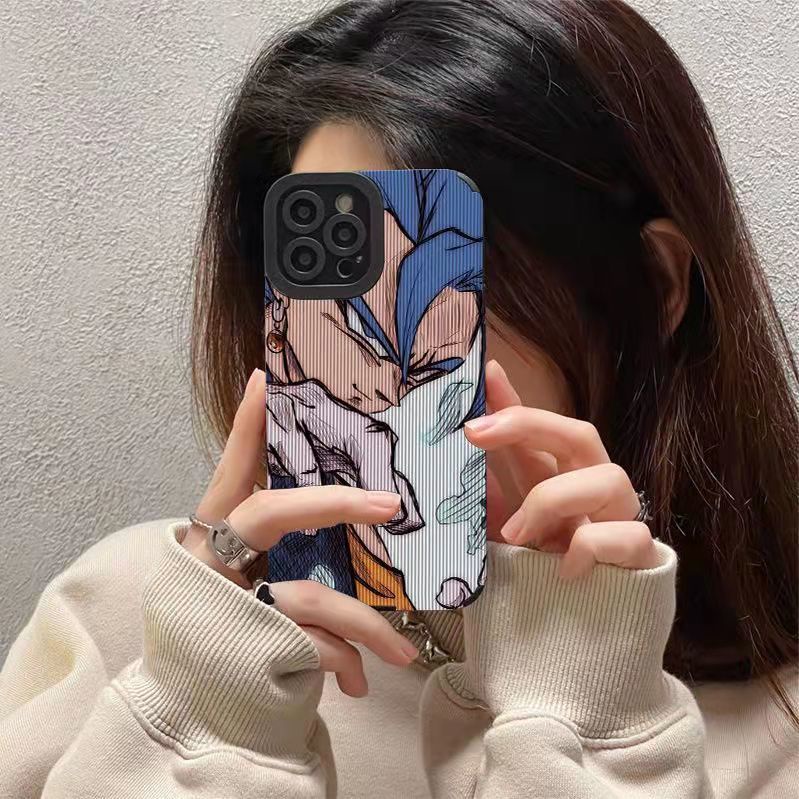 Ốp Điện Thoại Silicon Mềm In Hình goku dragon ball Cho iphone 13Promax 12 11 xr / xsmax