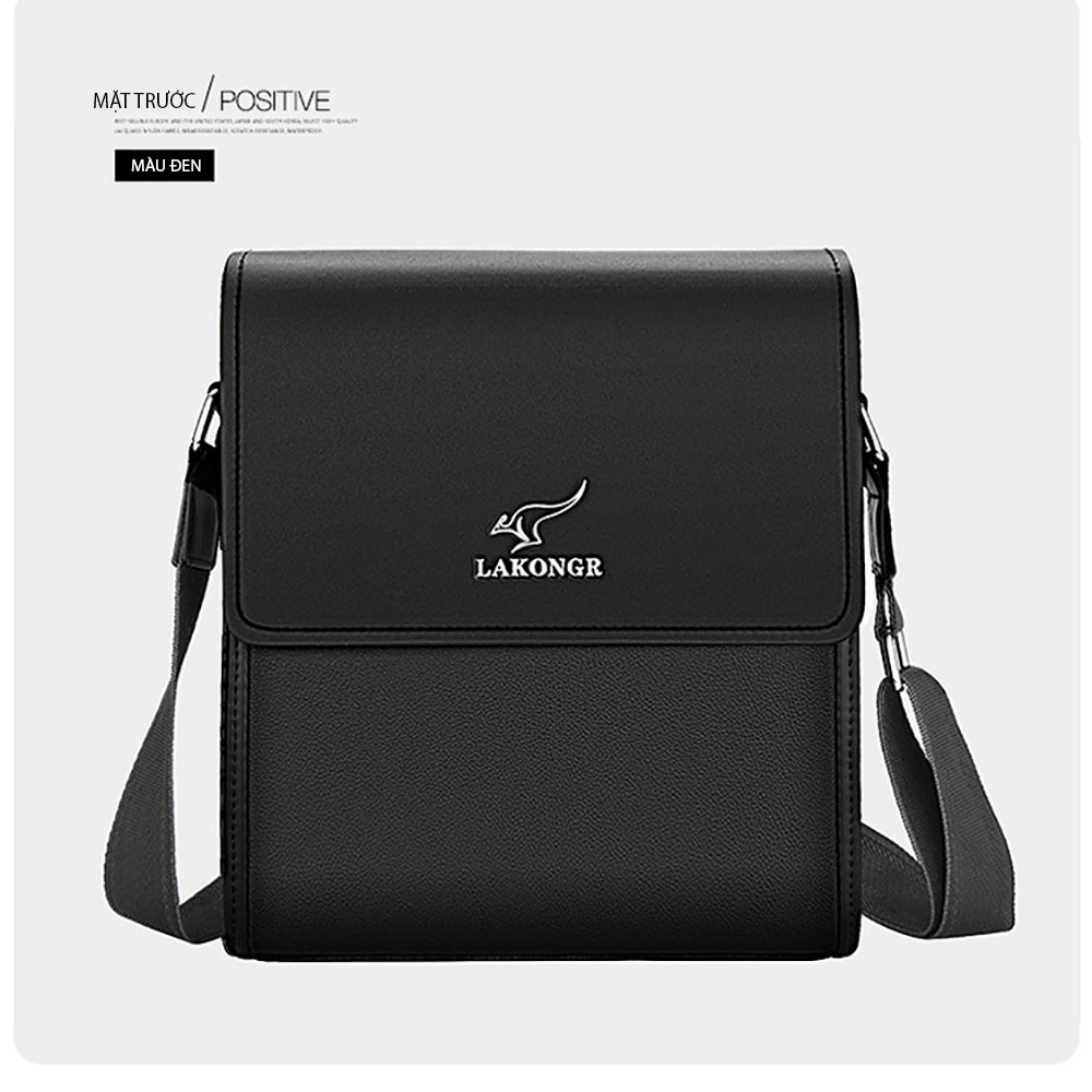 Túi đeo chéo nam da cao cấp Kangaroo  - RiBi Shop