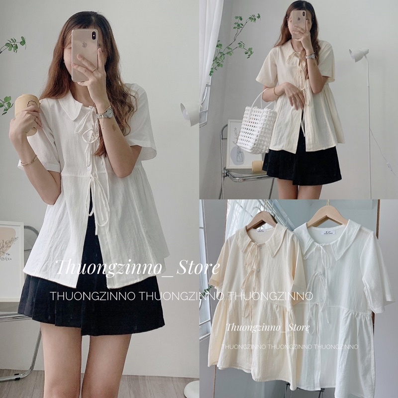 [Ảnh thật/Video] SET BiBi GỒM ÁO BABYDOLL VÀ CHÂN VÁY QUẢNG CHÂU