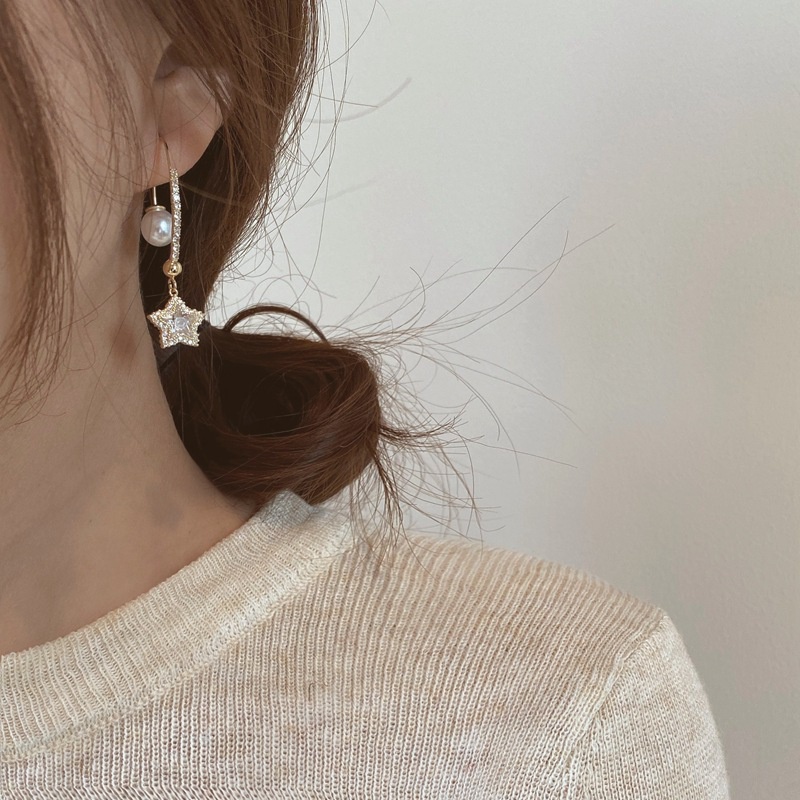 Bông Tai Ngọc Trai Thời Trang Sang Trọng