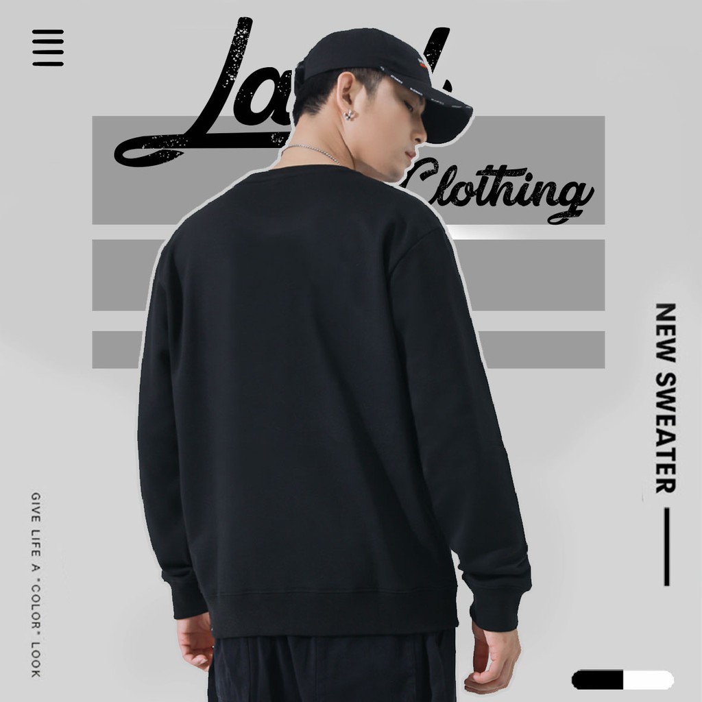 Áo SWEATER form xuông chất nỉ bông 2 lớp cực đẹp, phối đồ bao dễ.