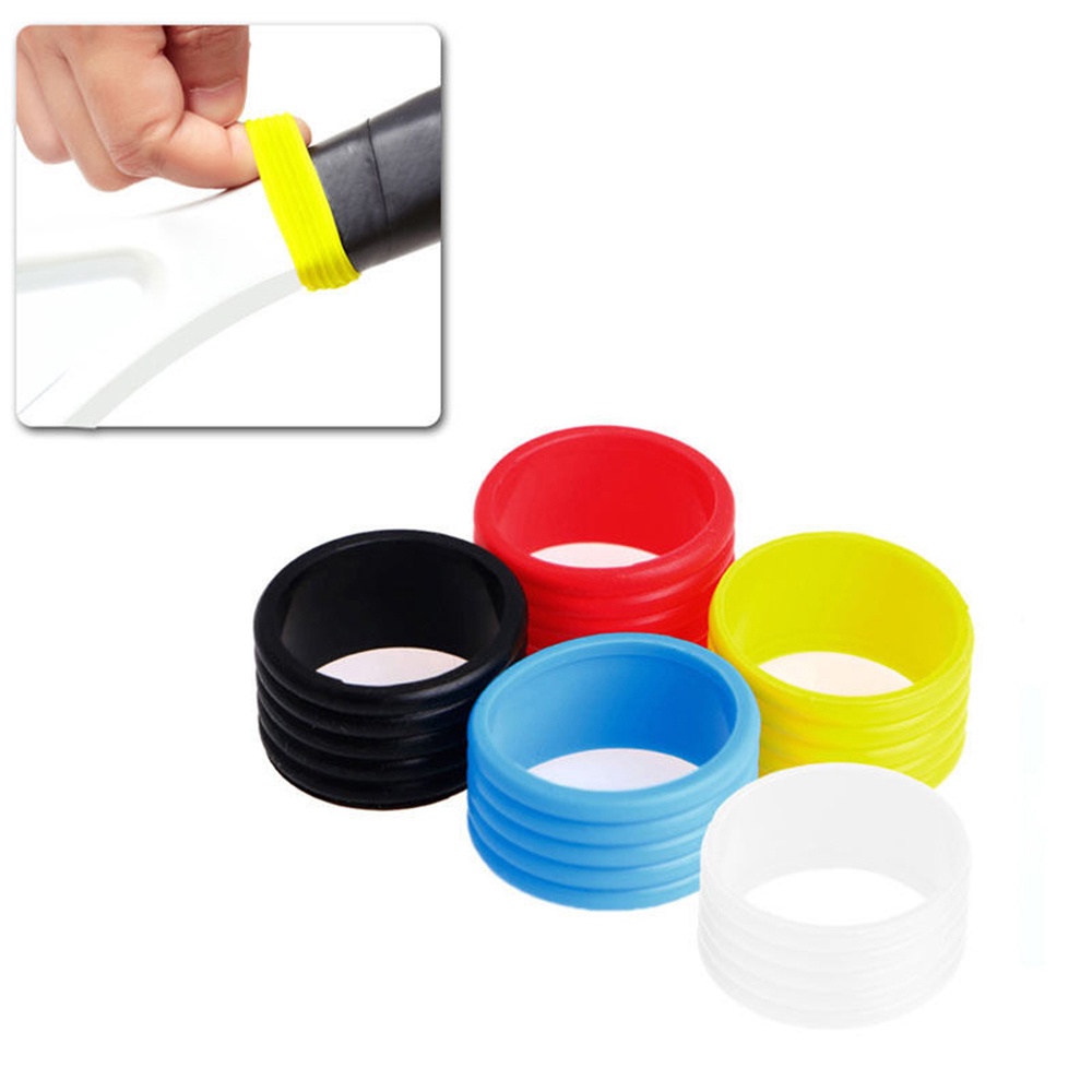 Bộ 5 Vòng Silicone Gắn Vợt Tennis