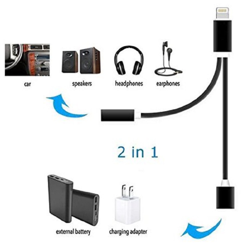 ĐĐT SD Micro USB i-Flash Drive cho iPOD, iPhone, iPad + Cáp Lightning 2 cổng sạc và tai nghe + Dock sạc cho Iphone