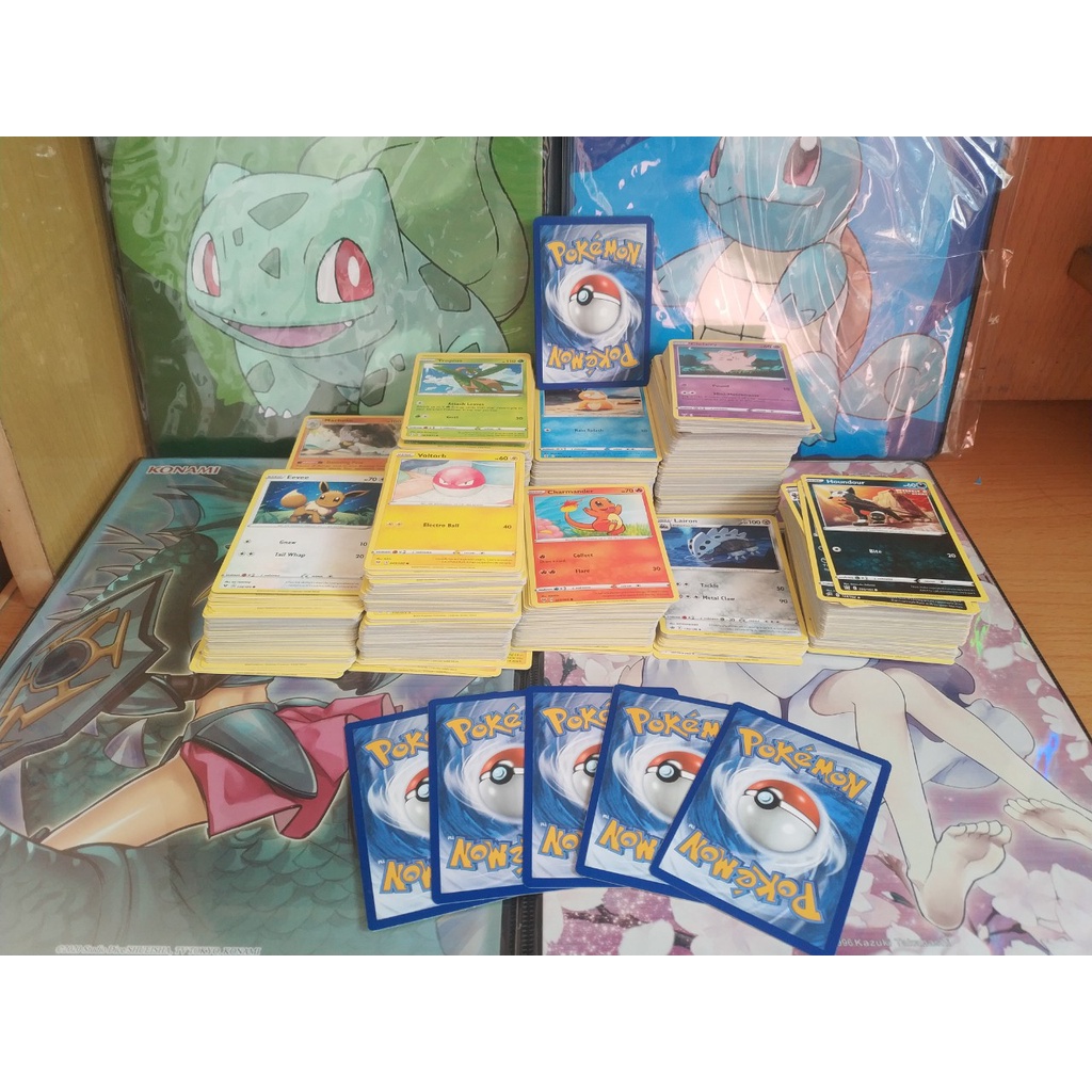 Bộ sưu tập thẻ bài Pokemon - chính hãng Nintendo - 5 lá khác nhau