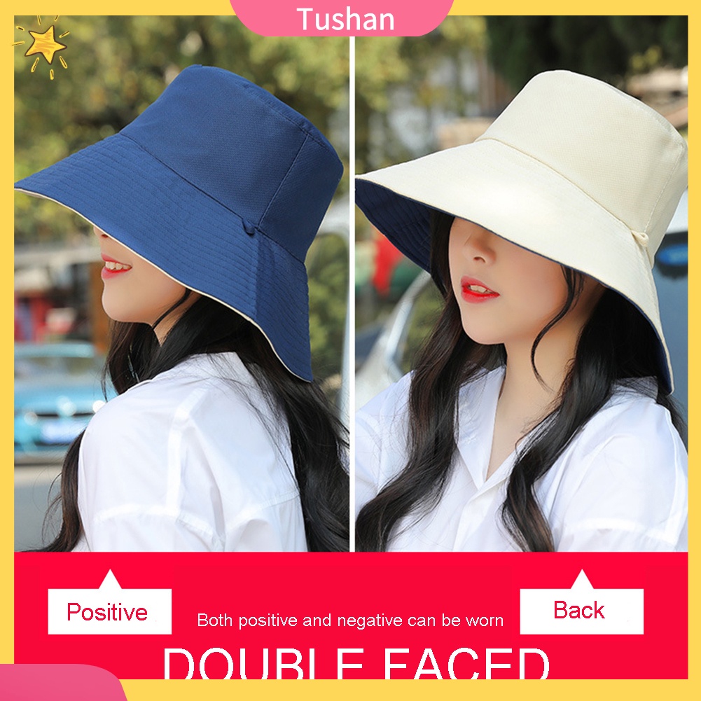 Mũ Bucket Nữ   Mặt Chống Tia Uv Thời Trang