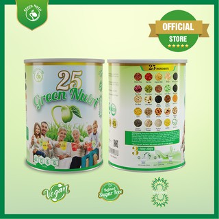 [Nhập khẩu 100%] Combo 2 Lon Sữa Hạt Ngũ Cốc 25 Green Nutri (750g)