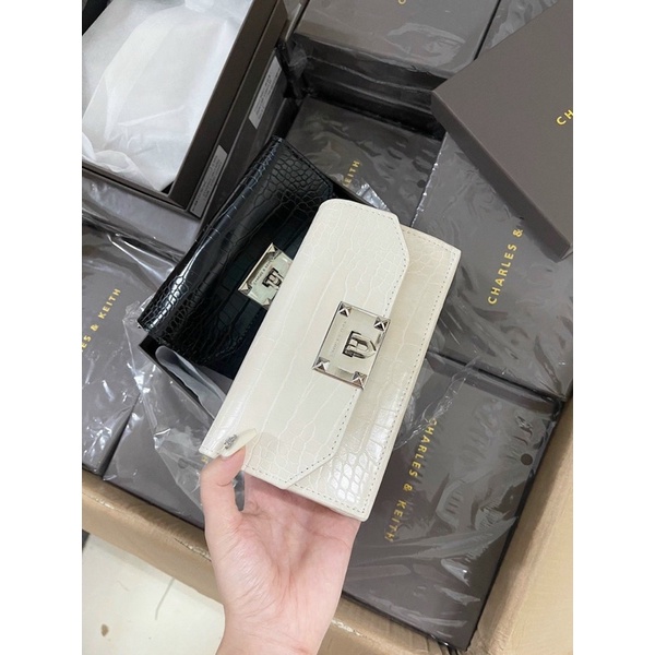 Túi xách cnk vân rắn ảnh thật + video