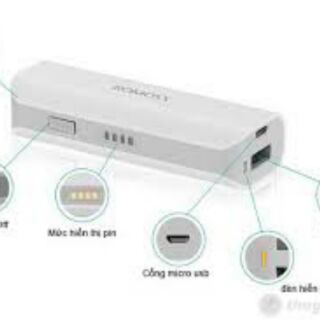 Pin dự phòng romos 10400mah