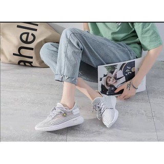 Giày cổ chun hoa cúc nữ