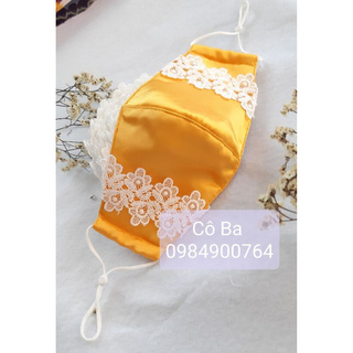 khẩu trang vải phi lụa