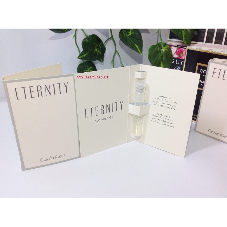 Mẫu Thử Nước Hoa Vial CK Nữ Calvin Klein Eternity