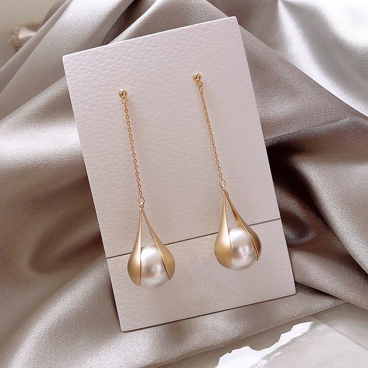 Khuyên tai dài thời trang dự tiệc sang trọng - HT293