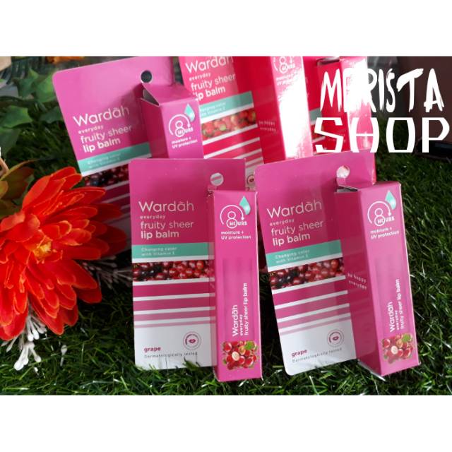 (hàng Mới Về) Son Dưỡng Môi Wardah Everyday Promo Fruity