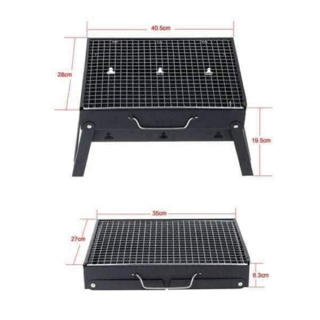 [XẢ KHO+FREE SHIP] BẾP NƯỚNG THAN HOA VUÔNG CAO CẤP