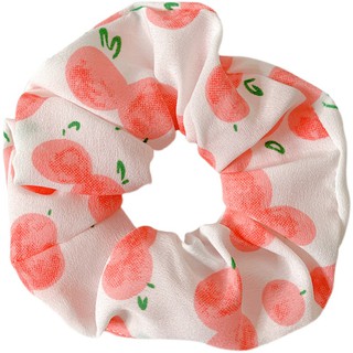 Dây Buộc Tóc Scrunchies Chất Lụa Mềm Chun Buộc Cột Tóc Cao Cấp GG