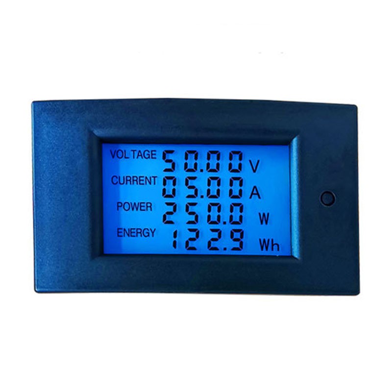 Vôn Kế Điện Tử Màn Hình LCD DC 7.5-100V 0-50A