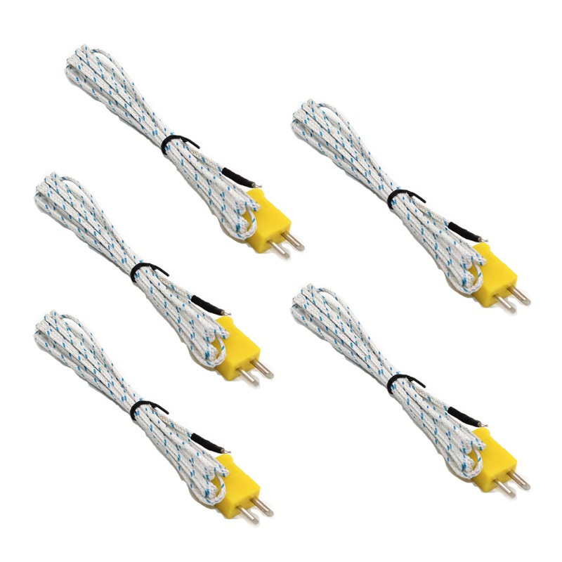 Cặp Dây Dò Cảm Biến Nhiệt Điện Loại K - 50 Đến 400°Bộ 5 5 Món Phụ Kiện Chuyên Dụng Chất Lượng