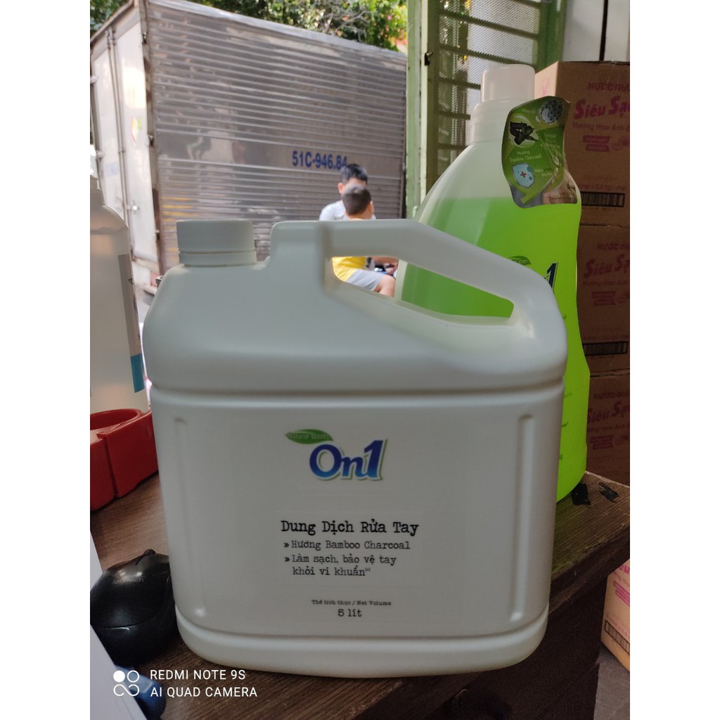 Dung dịch rửa tay khô On1 5 lít hương Sakura