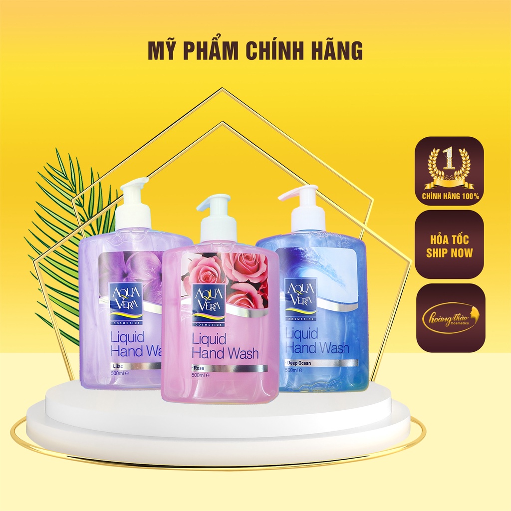NƯỚC RỬA TAY AQUA VERA (Date 9.2022)