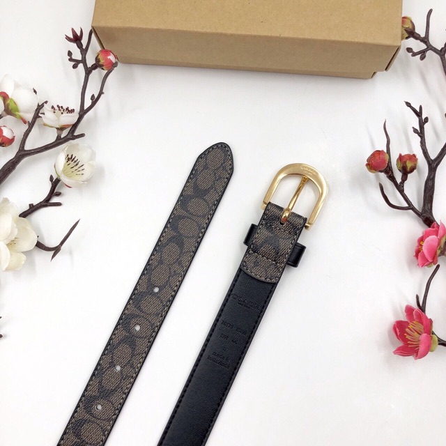 THẮT LƯNG COACH NỮ ĐỤC LỖ