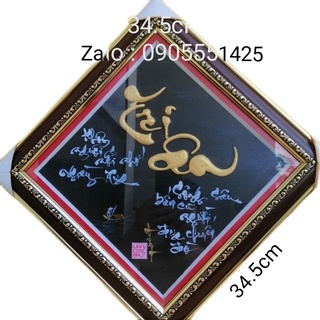 Thư pháp TRI ÂN Thầy cô chữ 3D. Quà tặng thầy cô 20/11.