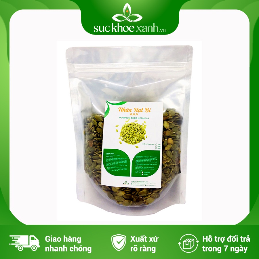 Nhân hạt bí xanh  Túi 500g