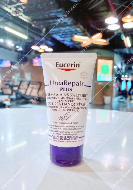 KEM DƯỠNG DA TAY EUCERIN UREA REPAIR PLUS 75ML (dưỡng siêu tốt)