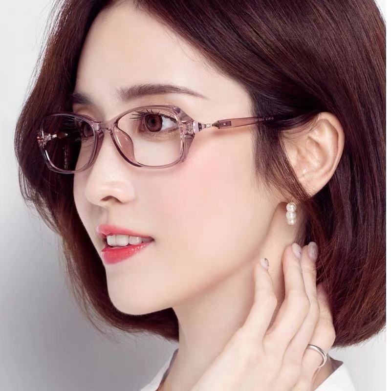 Kính Đọc Sách Gọng Vuông Chống Bức Xạ Cổ Điển Cho Nữ