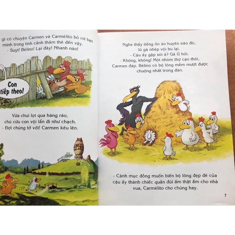 Sách -Chuyện xóm gà trọn bộ 10 cuốn