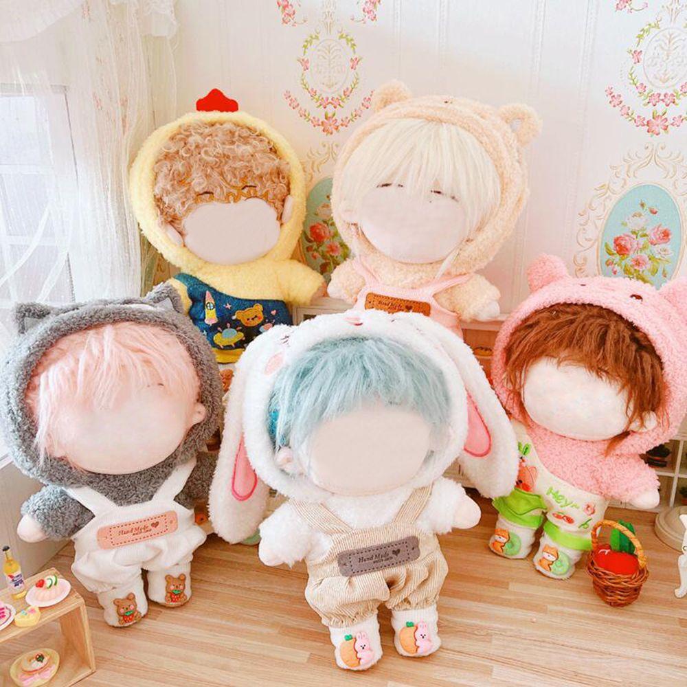 outfit doll 20cm Búp bê áo len Áo hoodie động vật nhỏ