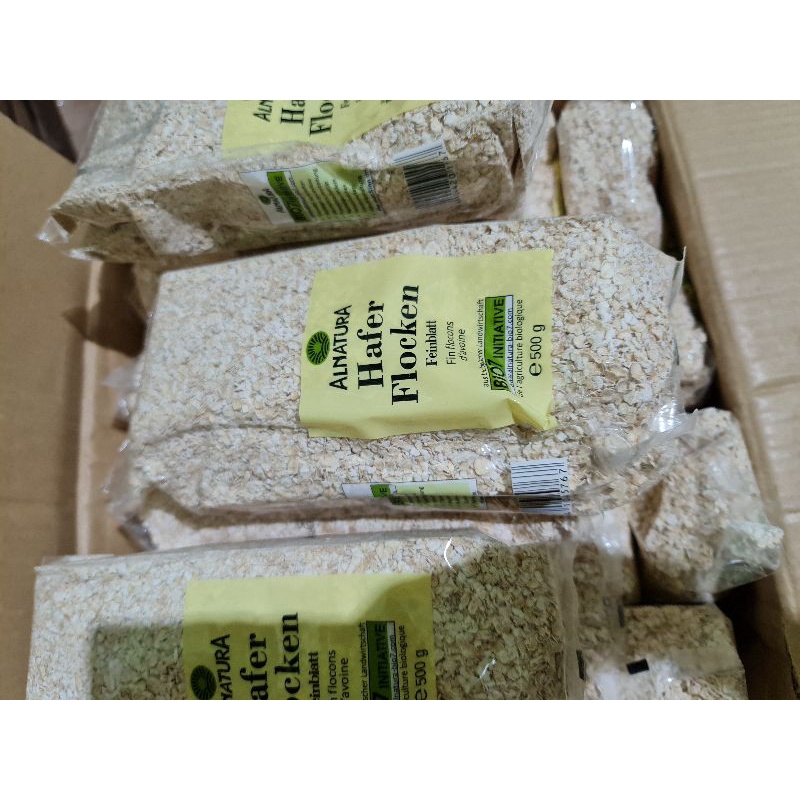 yến mach đức cán dẹp, cán vỡ (gói 500g)