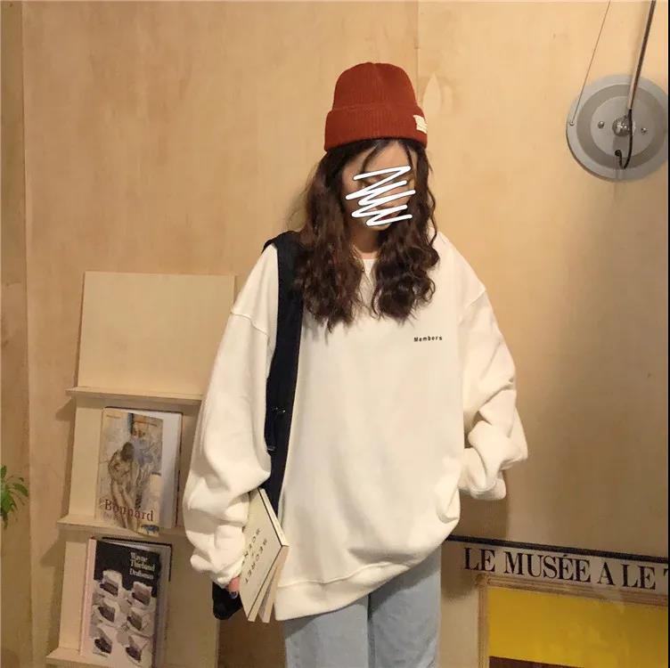 Áo Hoodie Nữ Tay Dài Thiết Kế Thời Trang Hàn Quốc 2021