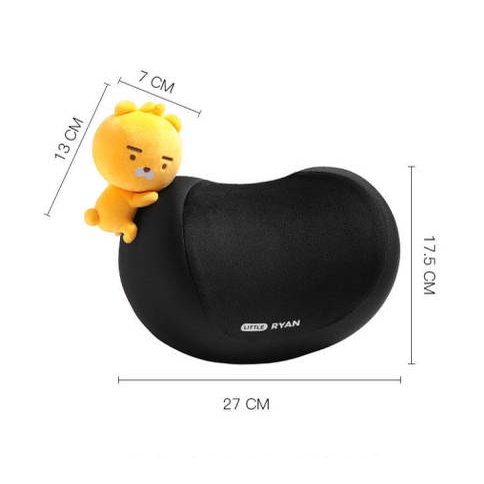 Gối tựa đầu xe hơi hỗ trợ giấc ngủ thiết kế hoạt hình đáng yêu XGQ5