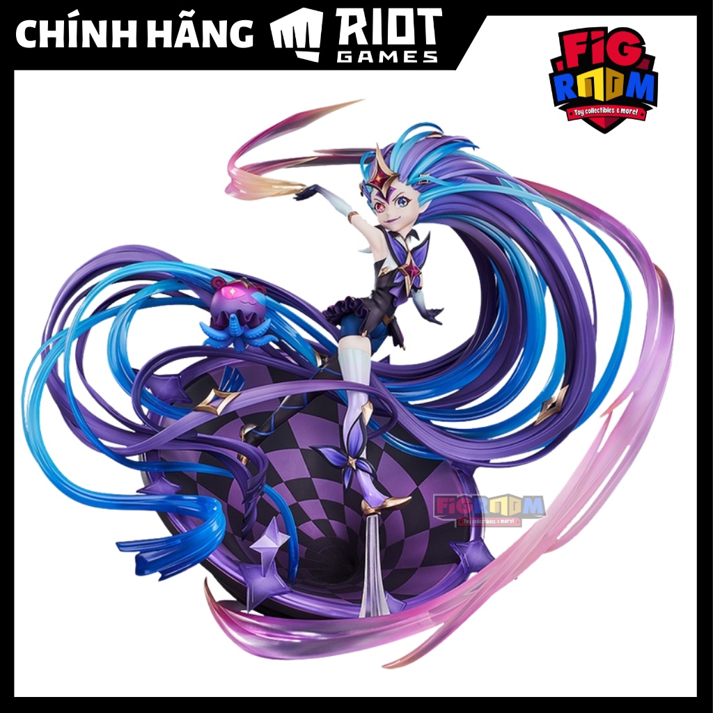 Mô hình LoL Zoe Vệ Binh Tinh Tú 30cm - Star Guardian Zoe Statue - Chính hãng Riot Games x Good Smile Company