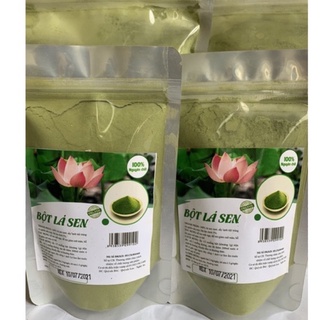Bột lá sen sấy lạnh gói 100g