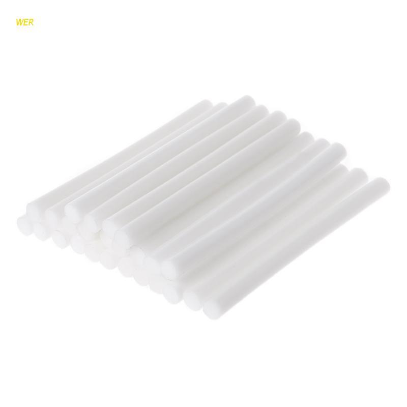 Set 25 Que Keo Nến 7mm Màu Trắng Dùng Để Sửa Chữa Đồ Chơi Thủ Công
