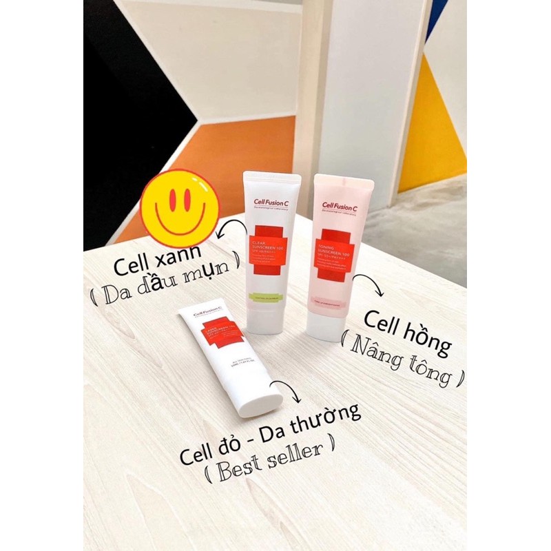 Kem Chống Nắng Cell Fusion C Sunscreen 100 SPF50 PA+++