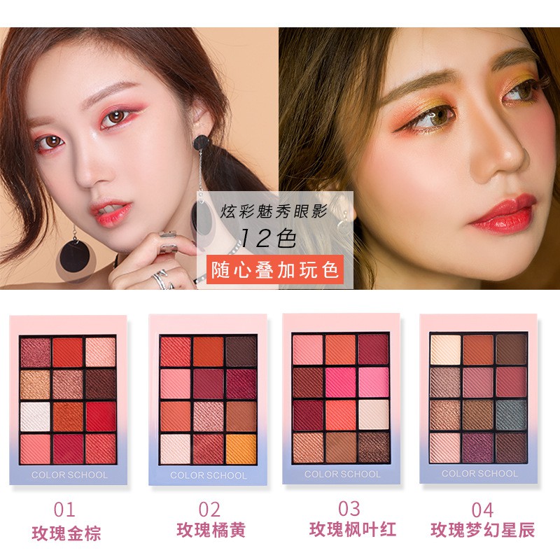 Bảng mắt Hold Live School 12 màu siêu hot cực dễ tán | BigBuy360 - bigbuy360.vn