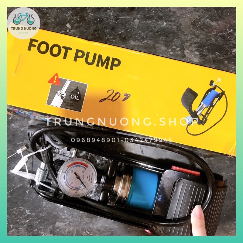 Bơm hơi dùng chân Foot Pump