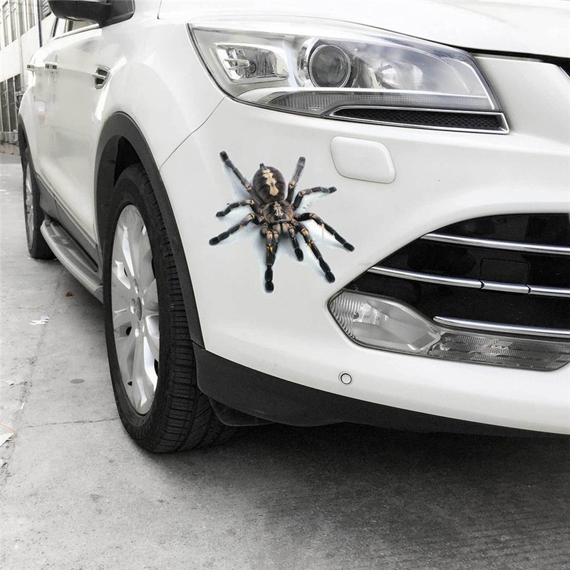 Decal dán trang trí hình cung bọ cạp 3D cho ô tô xe hơi xe tải