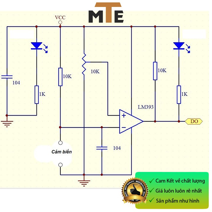 Mạch cảm biến ánh sáng quang trở CDS - Module arduino