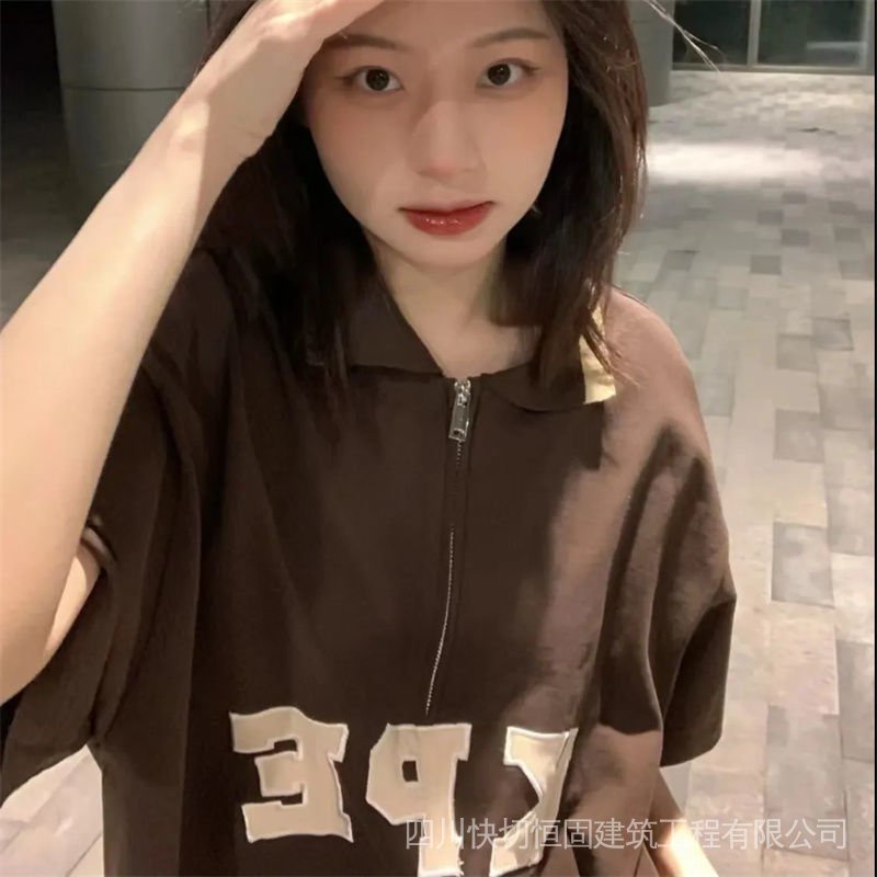 Áo Thun polo Ngắn Tay Phong Cách Năng Động Trẻ Trung Dành Cho Nữ