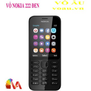 VỎ NOKIA 222 MÀU ĐEN