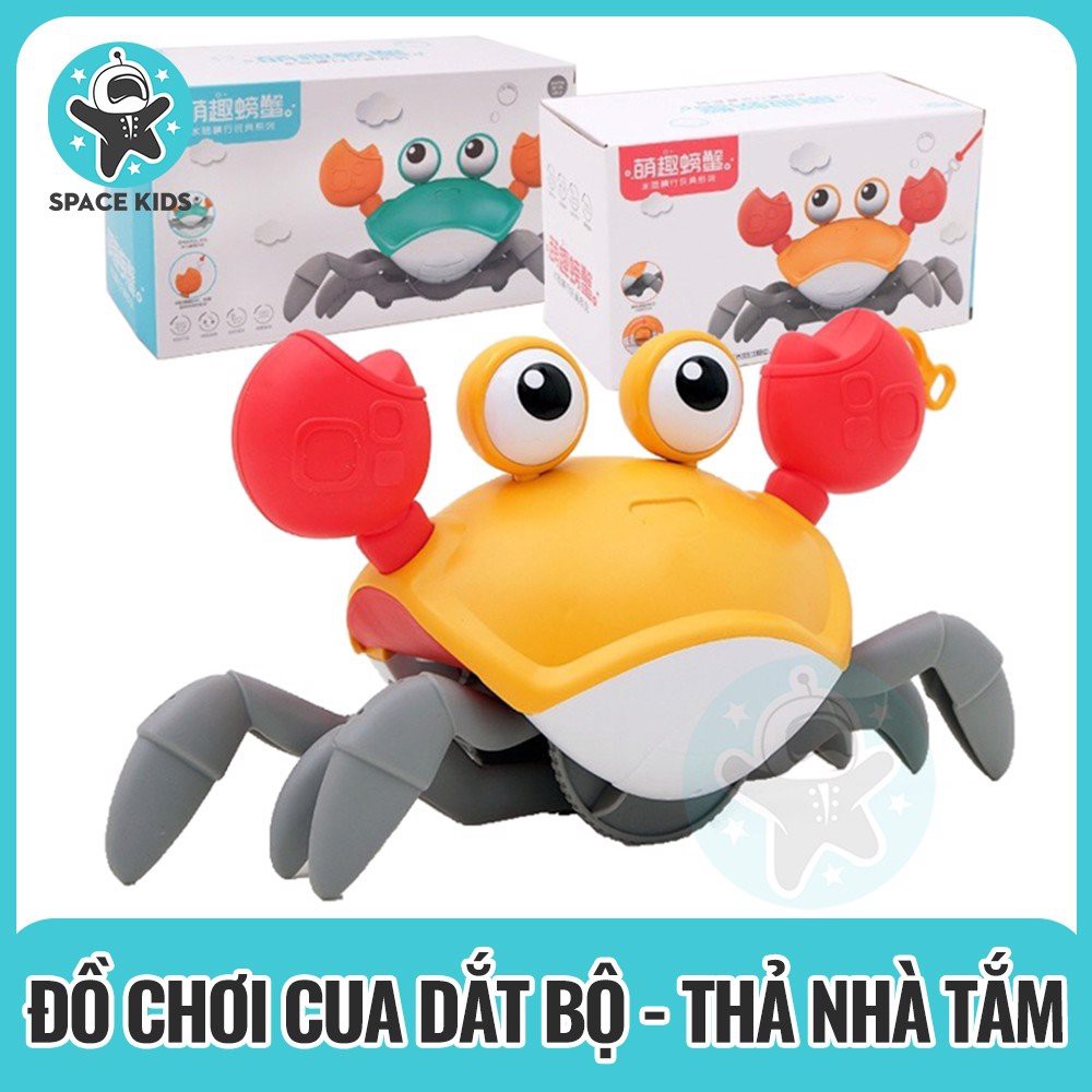 Con cua dắt đi dễ thương