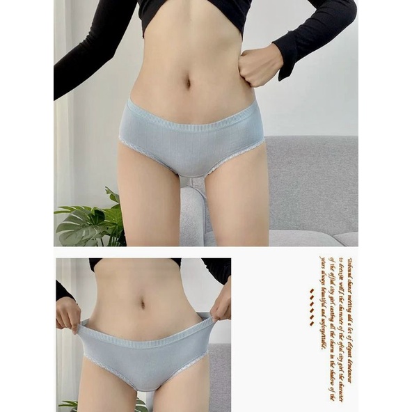 Quần lót thun cotton kháng khuẩn cao cấp xuất Nhật VÒNG 3 DƯỚI 110CM