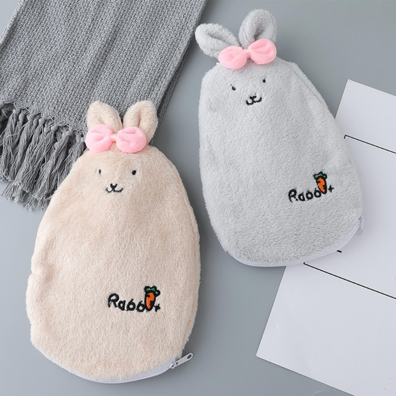 Túi Chườm Nóng Hình Thỏ Dễ Thương Có Thể Tháo Rời